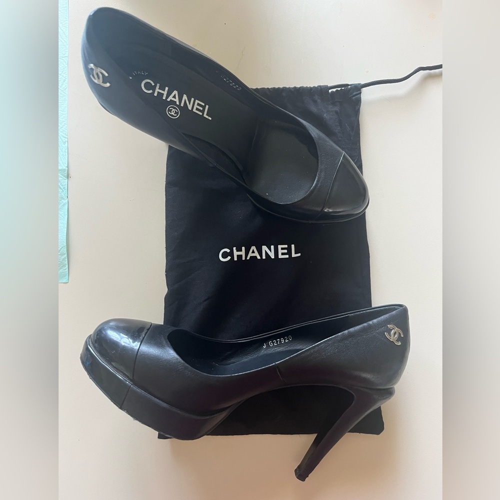 CHANEL Classic Black Heels